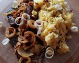 Pácolt tarja hagymakarikákkal krumplipürével 😄🍽 recept fázis 7 fotója