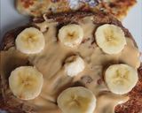 Foto del paso 7 de la receta: Hot cakes de Bananas, con harina de coco muy esponjosas, opcional con cacao amargo u avena y miel