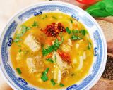 Hình bước làm 7 của món Bánh canh Nam Phổ sườn non
