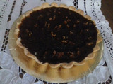 Tarta de dulce de leche y nueces