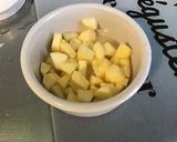 Une image de l'étape 5 de Salade Castelfranco aux deux fromages et pommes.