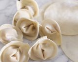 Foto langkah ke 3 dari resep Pangsit rebus - Wonton Isi Ayam Udang.