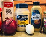 A picture of step 4 of Red Onion 🧅 Potato 🥔 Salad 🥗.