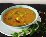 A picture of step 2 of Moong dal Dalma.
