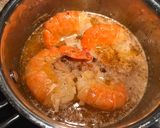 A picture of step 4 of Filet with Giant Prawn, Pan Sauce and Béarnaise Compound Butter.