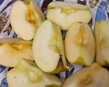 Foto del paso 1 de la receta: Manzanas asadas con crema de queso dulce y canela