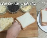 A picture of step 5 of Mumbai Style Cheese Chocolate Sandwich//Quick Grilled Chocolate.