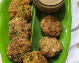 A picture of step 7 of Masala vadai(paruppu vadai).