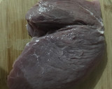 Foto del paso 1 de la receta: Cerdo horneado con champiñones