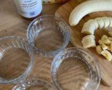 Une image de l'étape 3 de Crème dessert de tapioca à la pâte à tartiner et à la banane.