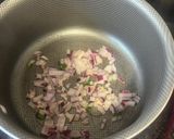 A picture of step 1 of Spinach corn sandwich.