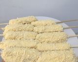 Foto langkah ke 3 dari resep Crondog Mozzarella🧀.