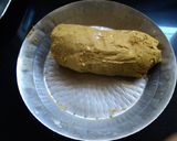 A picture of step 1 of Bhajani thalipeeth.