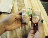 Foto langkah ke 7 dari resep Vietnamese Spring Rolls With Sesame Plum Sauce ala Shebb's Kitchen.