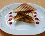 A picture of step 2 of Potato & Spring Onion Sandwiches.