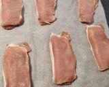 Foto del paso 2 de la receta: Libritos de jamón dulce, queso y cherrys, con orégano