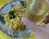 Foto langkah ke 4 dari resep Salted Egg Fettuccini with Prawn.