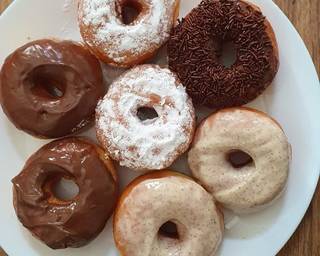 Donat Empuk langkah memasak 9 foto