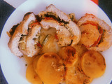 Lomo relleno al horno
