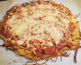 Foto del paso 6 de la receta Pizza con base de espaguetis crujientes