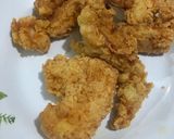Foto langkah ke 9 dari resep Ayam Tepung Crispy Lembut| Ayam Geprek | ayam chicken rumahan.