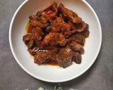 Foto langkah ke 5 dari resep Semur Hati Ampela Ayam.