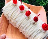 Foto langkah ke 5 dari resep Bolu gulung keju panjang.