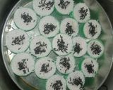 Foto langkah ke 6 dari resep Awok awok toping seres tanpa gula aren.