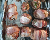 Foto del paso 4 de la receta: Carne molida envuelta en tocino