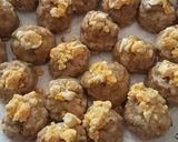 Foto langkah ke 6 dari resep Siumay dimsum toping salted egg yolk (flourless).
