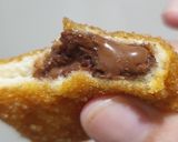 Foto langkah ke 3 dari resep Roti Goreng Milo SilverQueen Melted.