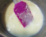 Foto del paso 9 de la receta Bizcocho con dos harinas al limón y glaseado de chocolate blanco