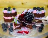 แบล็คเบอร์รี่ มินิช็อกโกแลตเค้ก วิธีทำสูตร 7 รูป