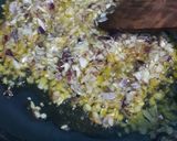 A picture of step 3 of Potoler dolma pointed gourd with spicy filling.