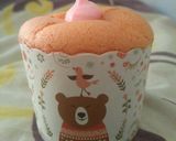 Foto langkah ke 12 dari resep Hokkaido chiffon vanila cupcakes.