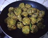 A picture of step 6 of Potato- Spinach Muthiya.