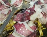 Foto langkah ke 5 dari resep Sotong masak hitam / cumi hitam.