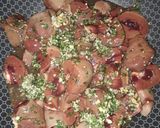 Foto del paso 3 de la receta: Riñoncitos con arroz, vino ajo y perejil