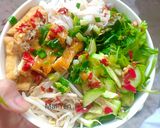 Hình bước làm 2 của món Bún nước tương