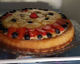 Foto del paso 14 de la receta: Tarta de frutas 🍓🍍🍒🥝