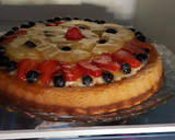 Foto del paso 14 de la receta: Tarta de frutas 🍓🍍🍒🥝