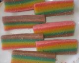 Foto langkah ke 8 dari resep Rainbow cake steam.