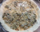 Foto del paso 6 de la receta: Quiche de Alcachofa, Jamón, Cebolla Caramelizada y Brie