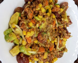 Foto del paso 3 de la receta: Ensalada de lentejas en salsa de mostaza y miel 🍯