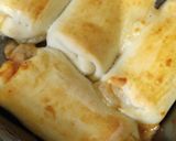 A picture of step 17 of 3 spice chicken filled bread.