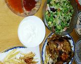 صورة لخطوة 7 من وصفة دجاج محشي بالأرز المبهر ع طريقتي 🍗