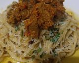 Foto langkah ke 11 dari resep Spaghetti aglio olio versi sawit.