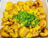 A picture of step 3 of Potato salad with lemon zest and herbs.