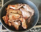 Foto del paso 3 de la receta Conejo al ajillo con toque de vinagre de Sidra
