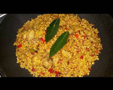 Foto del paso 1 de la receta: Arroz con cúrcuma y carne de cabezal